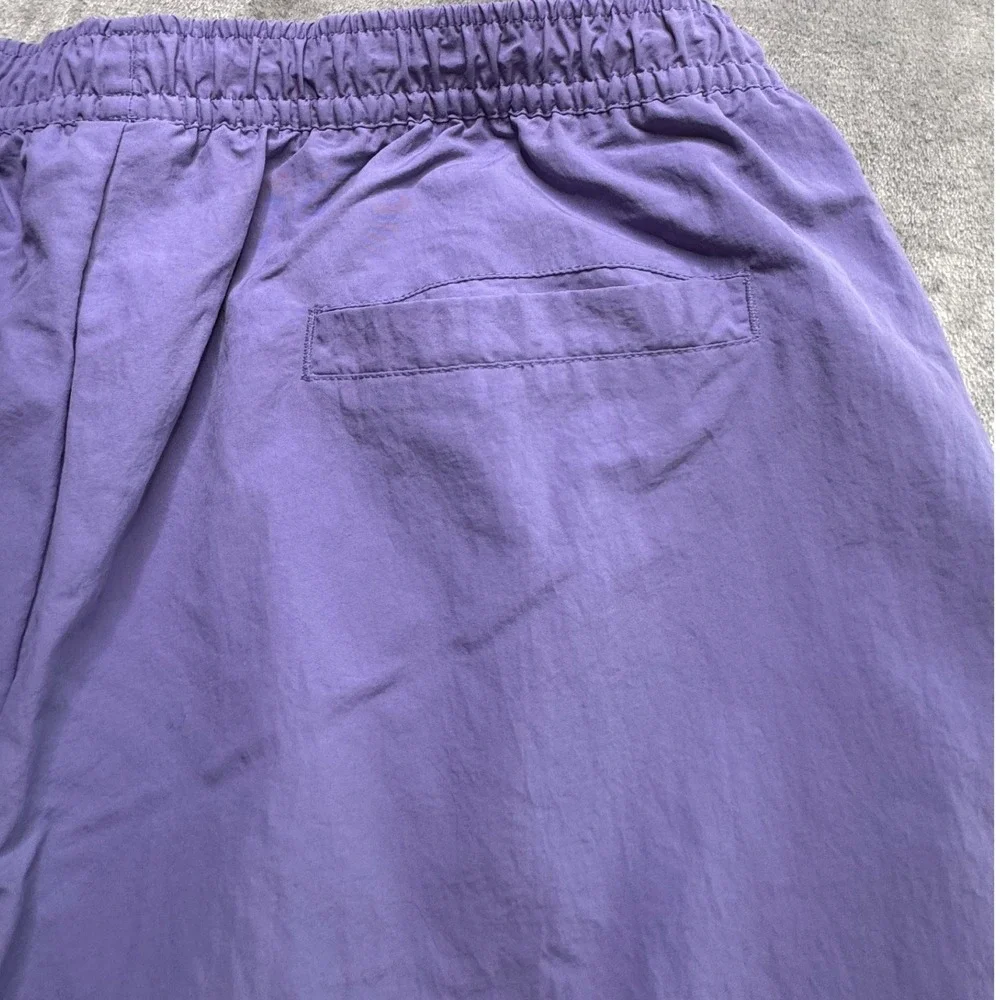 Nike Womens XL Everything Wovens Mid Rise Pants Dusty Amethyst Street wear Baggy